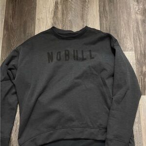 NOBULL Men's Charcoal Crewneck Sweater